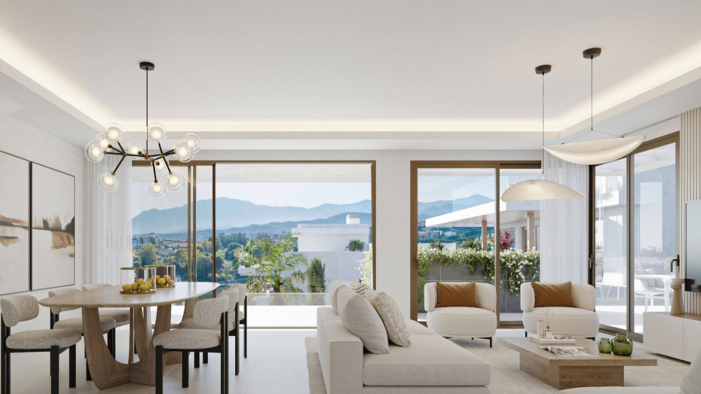 Apartamenty w Los Flamingos, Estepona - obrazek 3